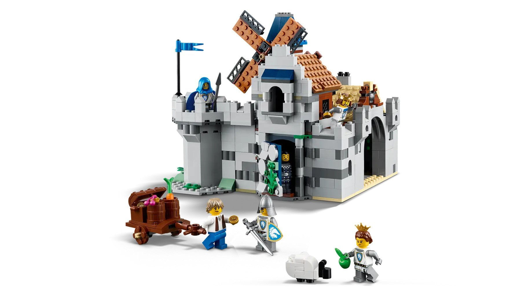 Lego Medieval Horse Knight Castle