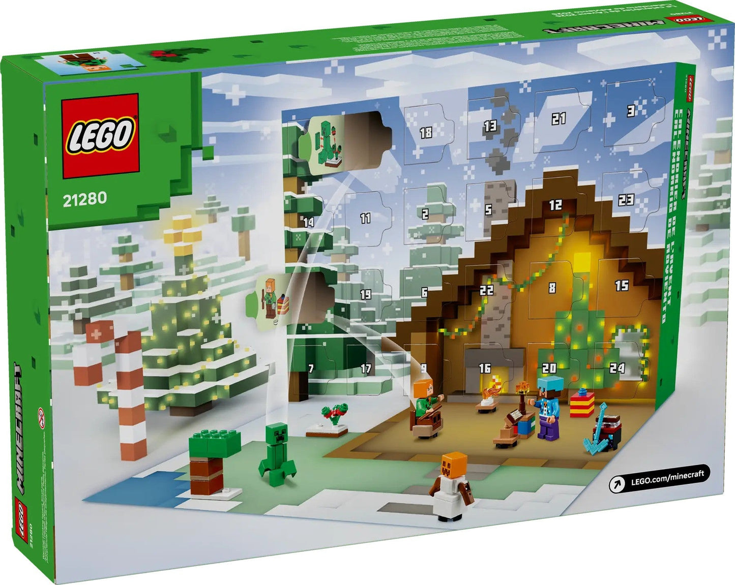 Lego Minecraft Advent Calendar 2025