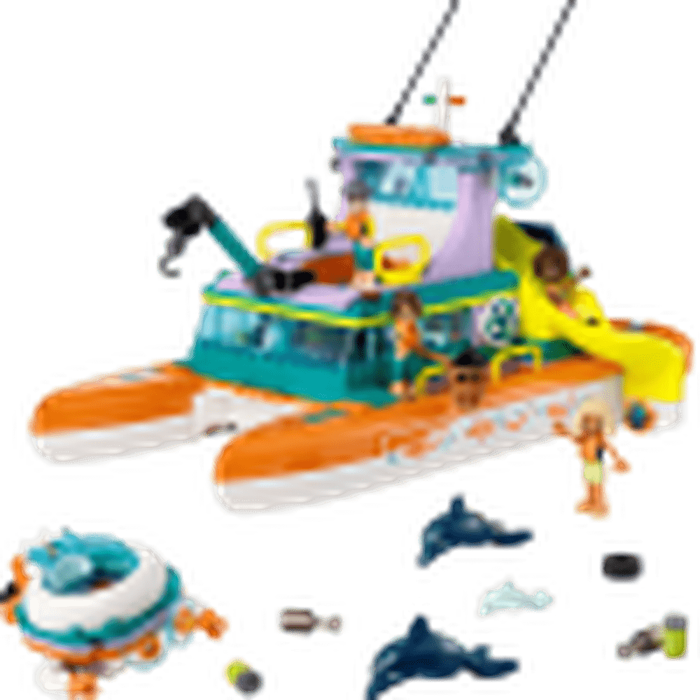 Lego friends rescue boat hotsell