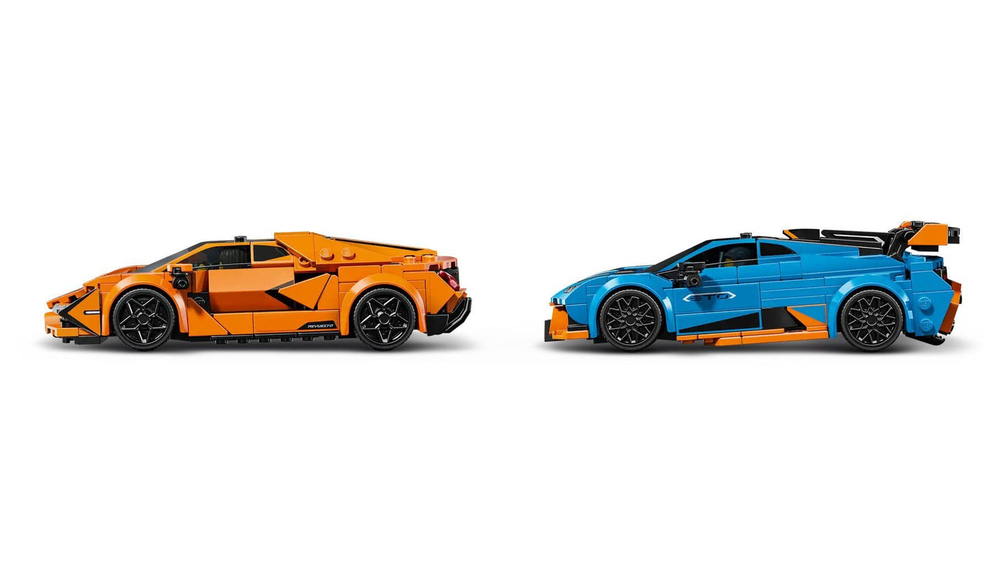 Lego Speed Champions Lamborghini Revuelto & Huracan