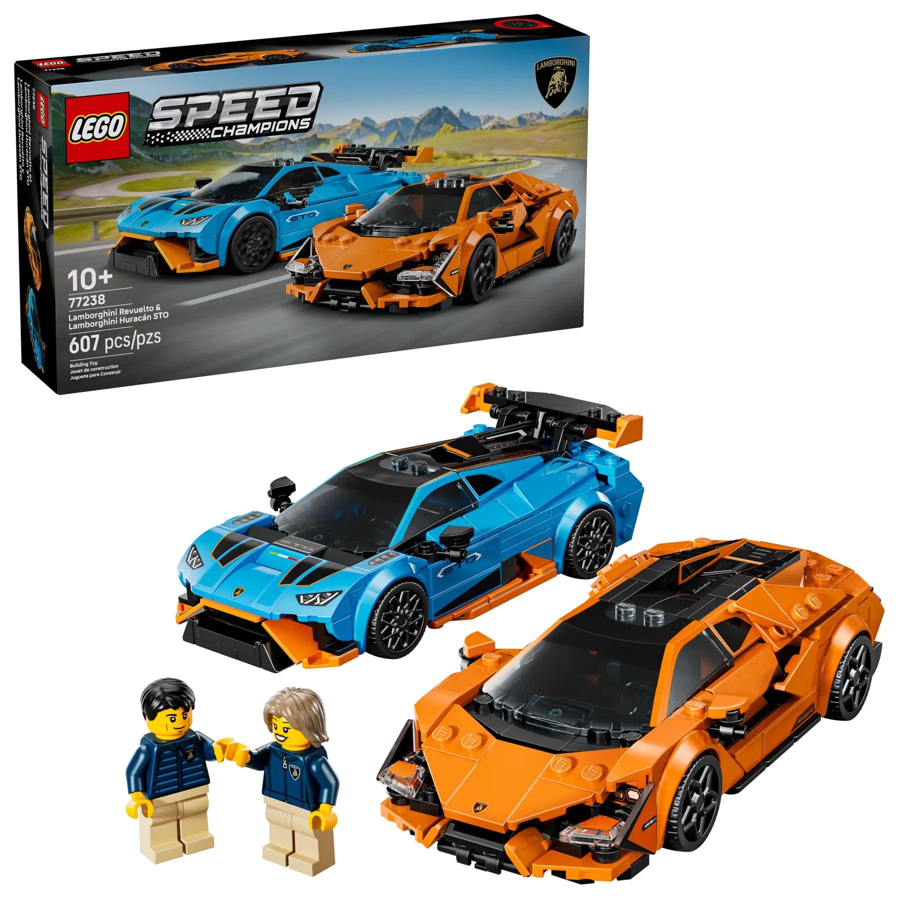Lego Speed Champions Lamborghini Revuelto & Huracan
