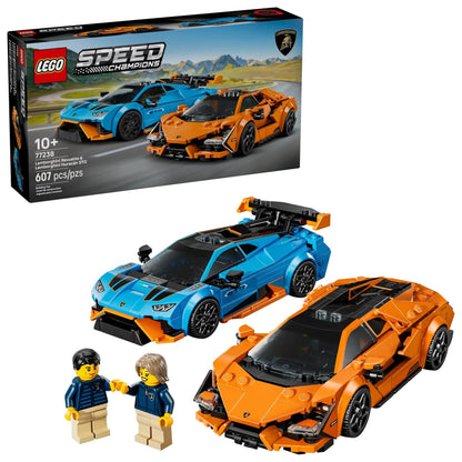Lego Speed Champions Lamborghini Revuelto & Huracan
