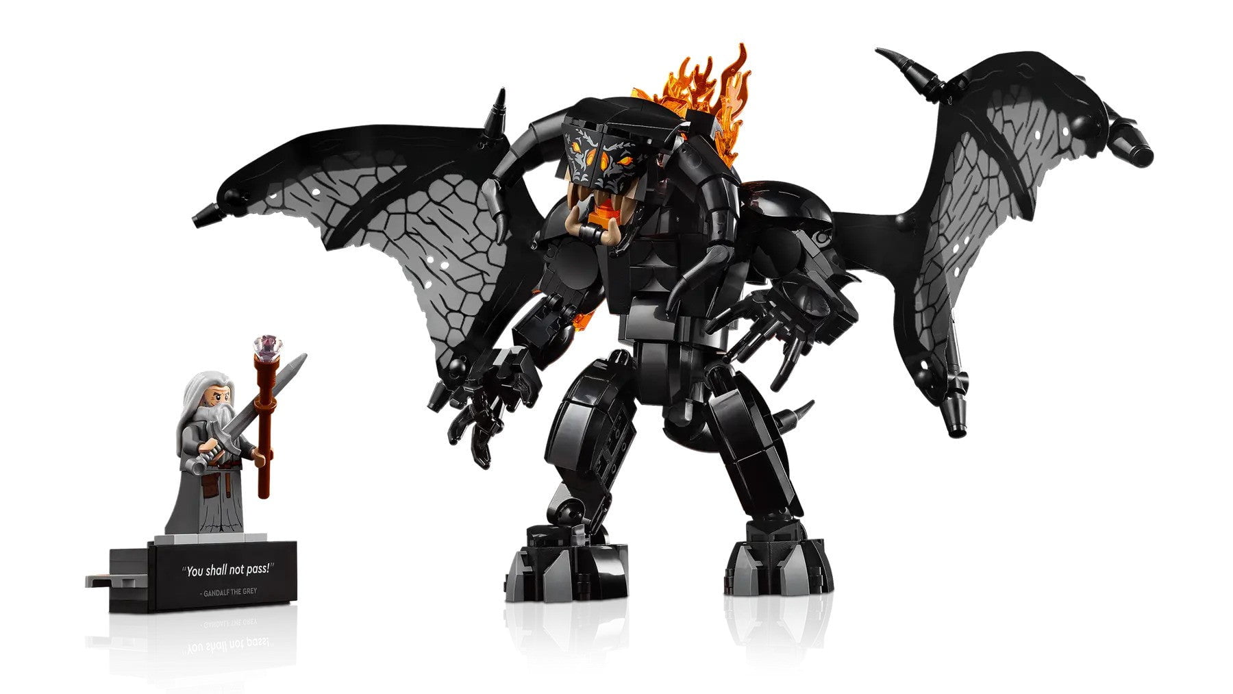 Lego The Lord of the Rings Balrog Book Nook