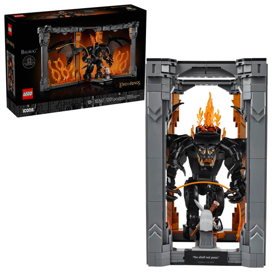 Lego The Lord of the Rings Balrog Book Nook