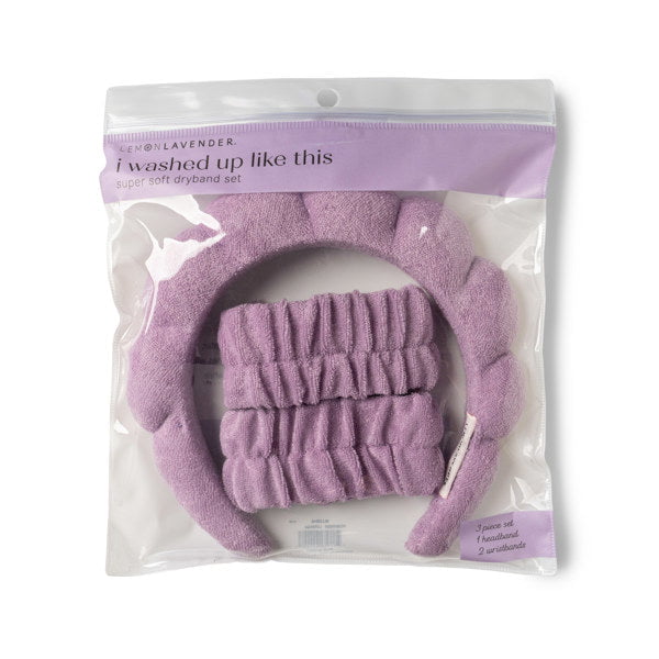 DM MerchandisingLemon Lavender I Washed Up Like This Super Soft Dryband SetBabysupermarket