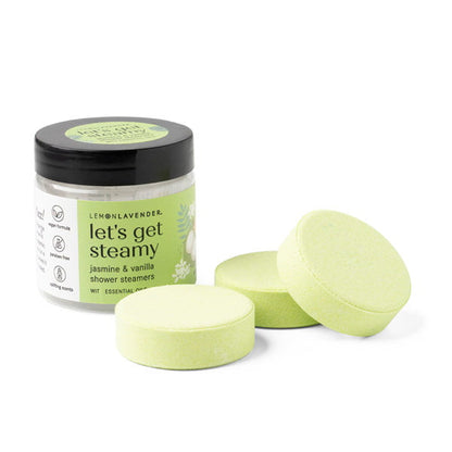 DM Merchandising Lemon Lavender Lets Get Steamy Shower Bombs - 3 Pack