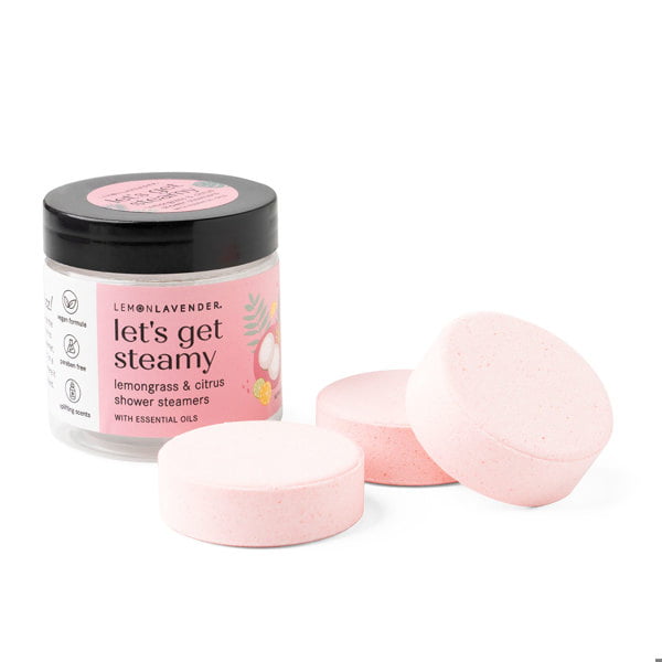 DM Merchandising Lemon Lavender Lets Get Steamy Shower Bombs - 3 Pack
