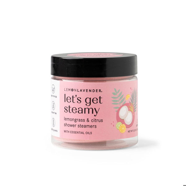 DM Merchandising Lemon Lavender Lets Get Steamy Shower Bombs - 3 Pack
