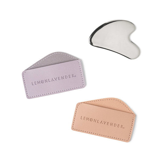 DM Merchandising Makeup/Self Care Lemon Lavender Oh My Gua Sha Stainless Steel Gua Sha