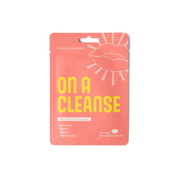 DM MerchandisingLemon Lavender Pucker Up Hydrogel Lip MaskBabysupermarket