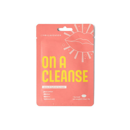 DM MerchandisingLemon Lavender Pucker Up Hydrogel Lip MaskBabysupermarket