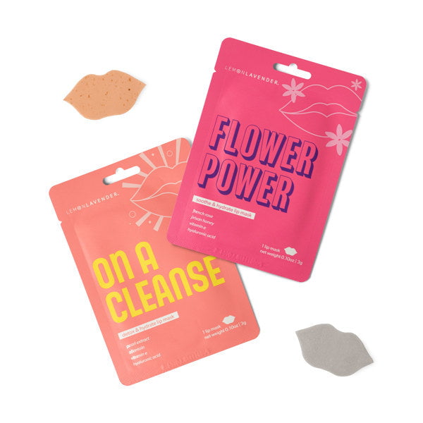 DM MerchandisingLemon Lavender Pucker Up Hydrogel Lip MaskBabysupermarket