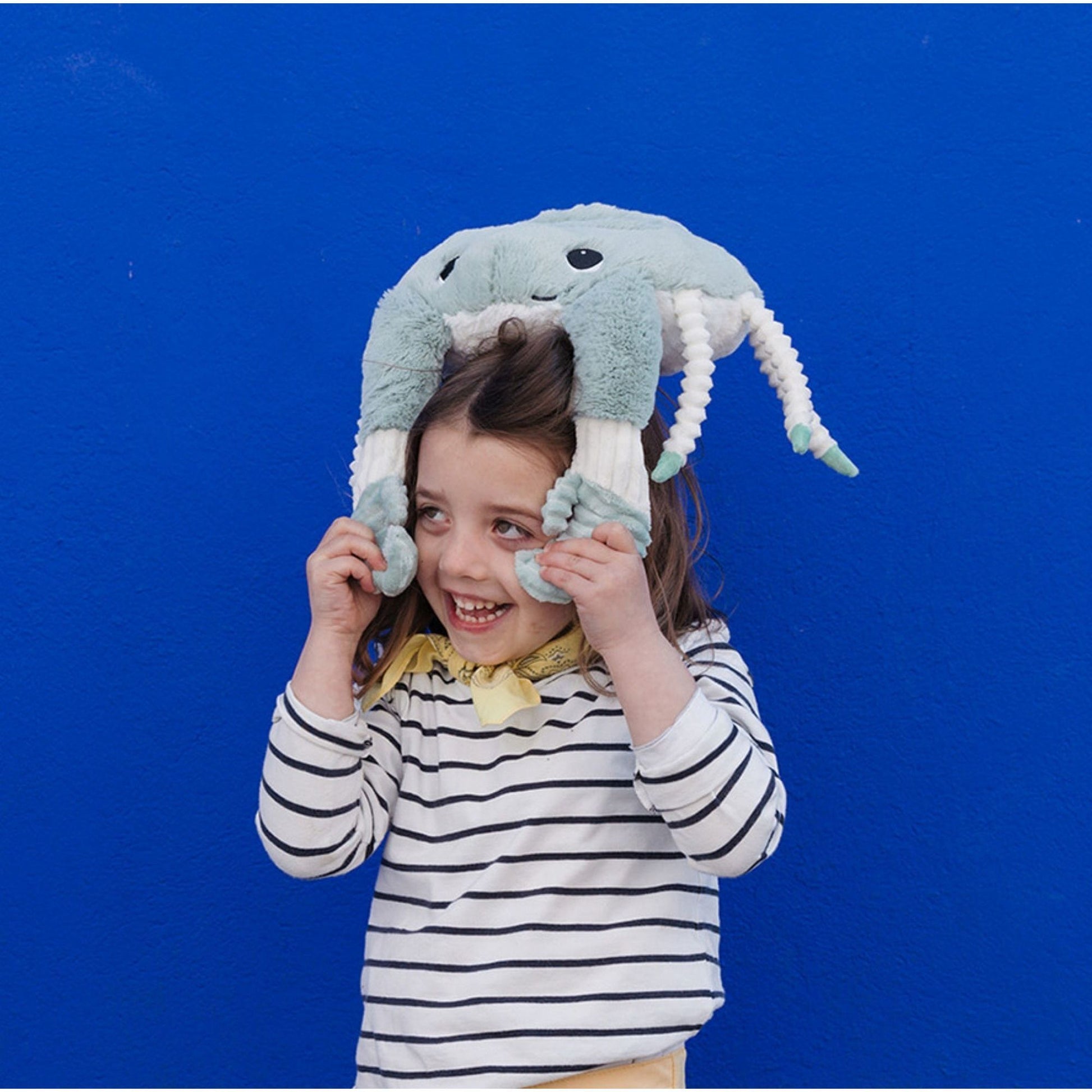 Peter John M Distribution Plush Les Ptipotos: Crab Mom and Baby Mint