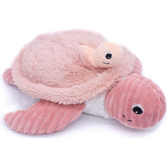 Les Ptipotos: Sea Turtle Mom and Baby Medium Pink