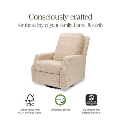 Namesake Crewe Recliner and Swivel Glider
