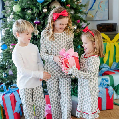 Lila and Hayes Lila and Hayes Beckett Boys Hangout Pant - Under the Christmas Tree
