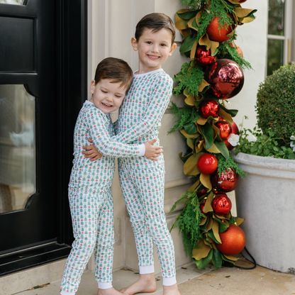 Lila and Hayes Lila and Hayes Boys Grayson Pajama - Tree Topper Stars