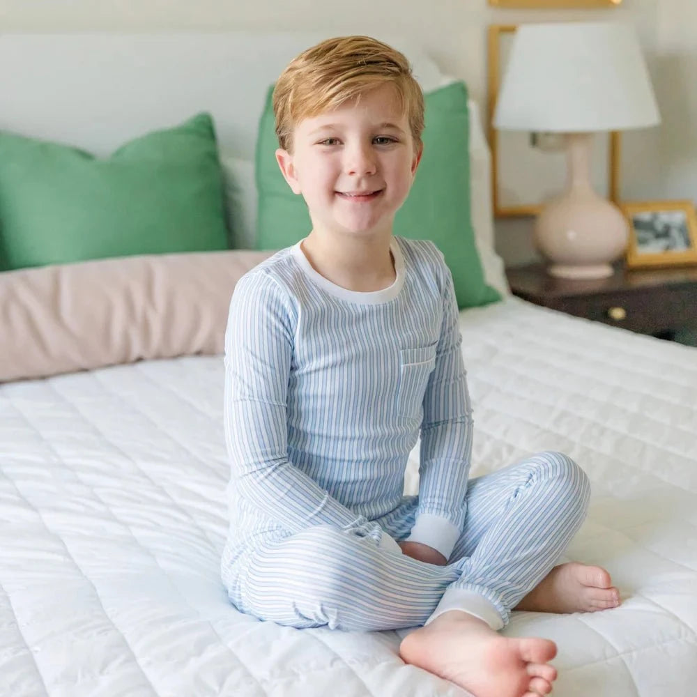 Lila and Hayes Bradford Boys Pajama Pant Set - Classic Stripe