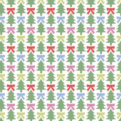 Lila and Hayes Lila and Hayes Girls Ava Pajama - Tree Topper Bows