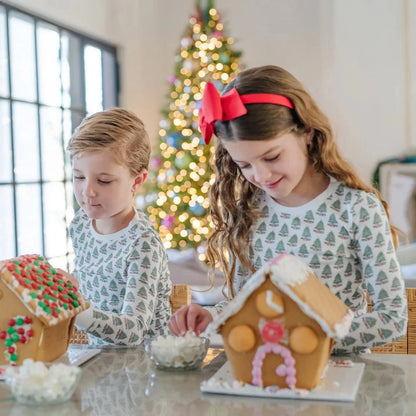 Lila and Hayes Lila and Hayes Grayson Pajama Set - Under the Christmas Tree