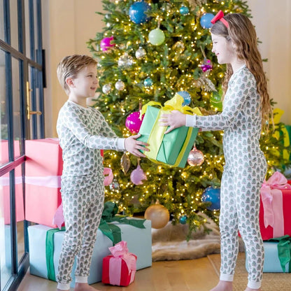 Lila and Hayes Lila and Hayes Grayson Pajama Set - Under the Christmas Tree