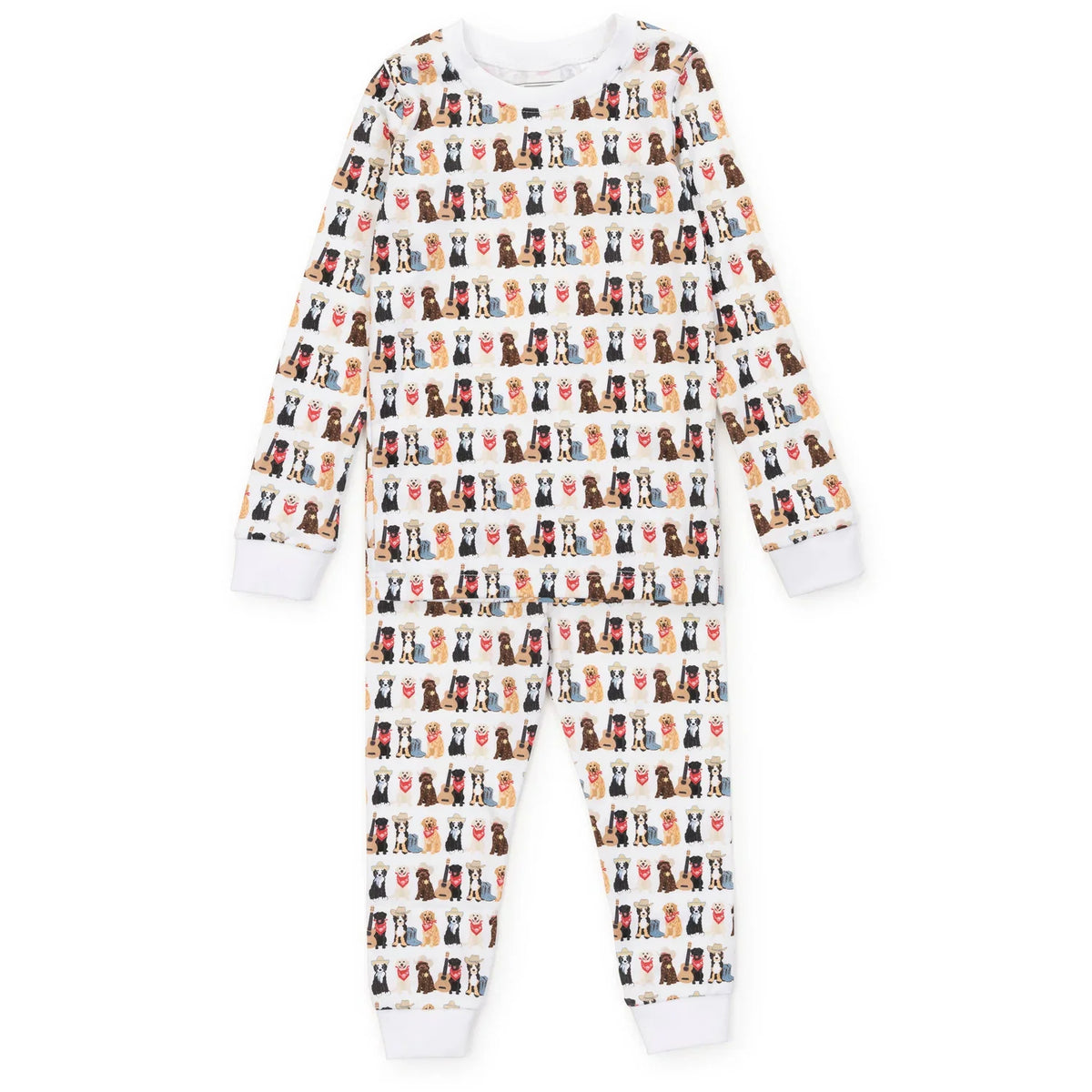 Lila and HayesLila and Hayes Grayson Pajama Set - Western PupsBabysupermarket