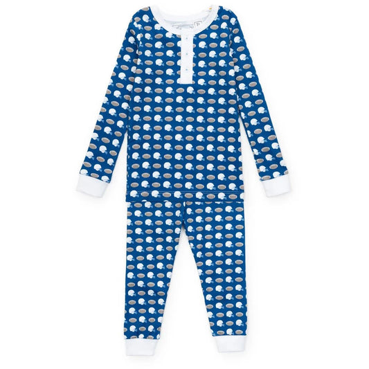 Lila and Hayes Jack Boys' Pajama Pant Set - Firstdown Football
