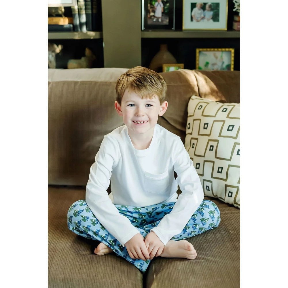 Lila and Hayes Boys Apparel / Sleepwear / Kids Lila and Hayes North Pole Express Beckett Hangout Pant