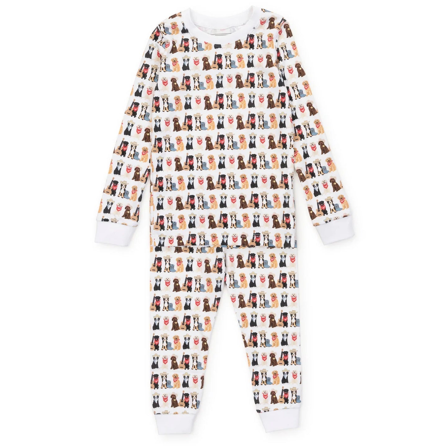 Lila and Hayes Grayson Pajama Set - Western Pups