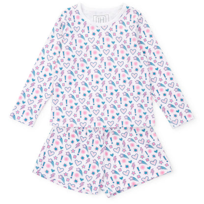 Lila and HayesLila and Hayes Sophie Short Set - Cosmic CrushBabysupermarket