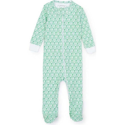 Lila and Hayes Parker Pima Cotton Zippered Pajama