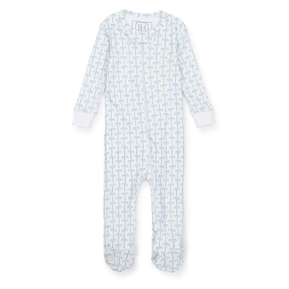 Lila and Hayes Parker Pima Cotton Zippered Pajama