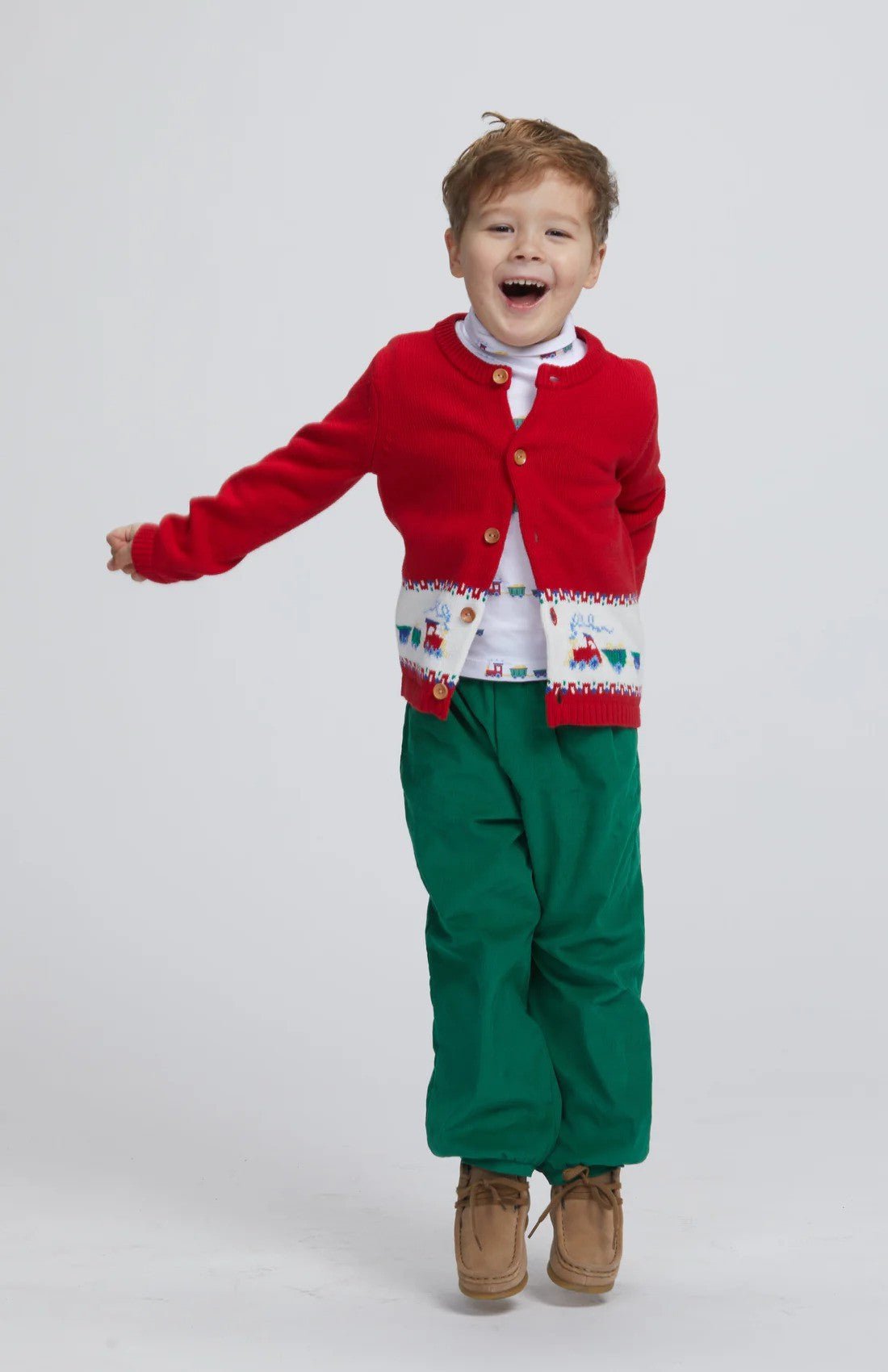 Little English Toddler Little English Banded Pull On Pant Evergreen Corduroy