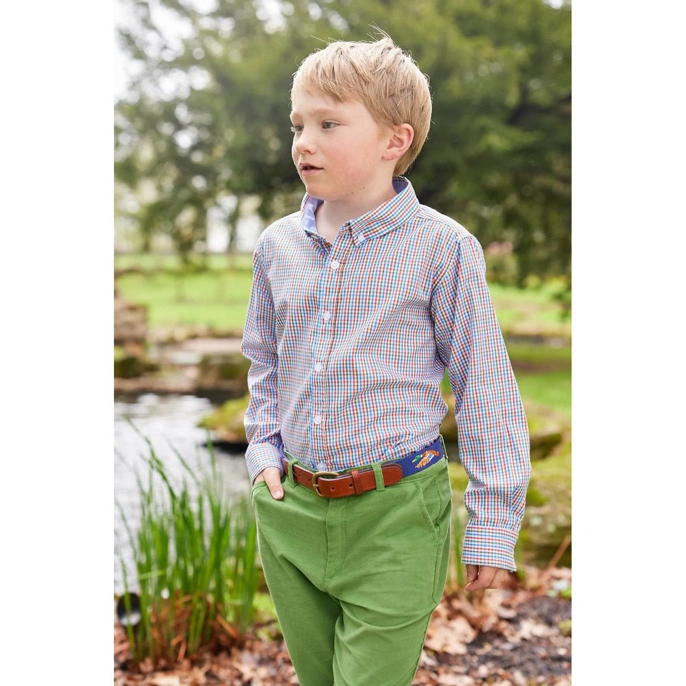 Little English Kids Little English Boys Button Down Shirt Teton Plaid