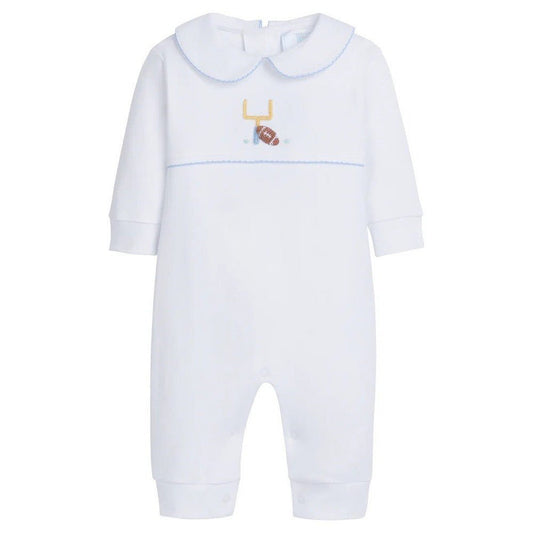 Little English Infant Football / 3 Mo Little English Boys Crochet Playsuit Football