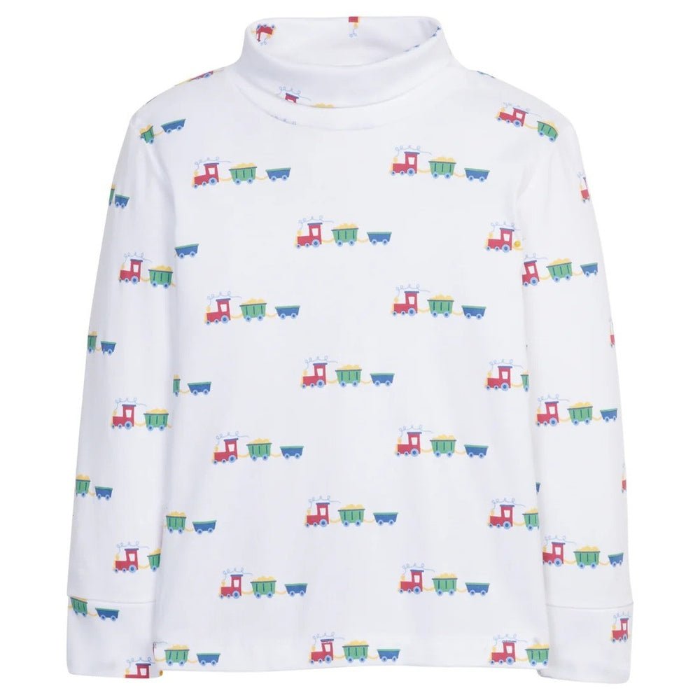 Little English Toddler Trains / 12 Mo Little English Boys Printed Turtleneck Trains