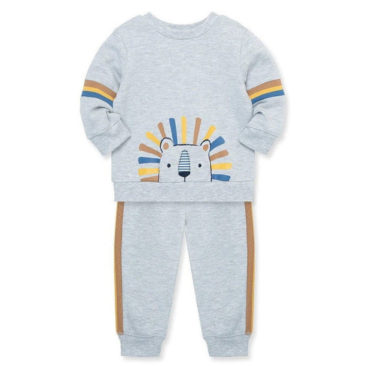 Little Me Boys Lion Jogger Set