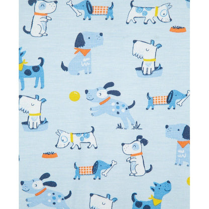 Little Me Boys Puppy Zip Front Sleeper