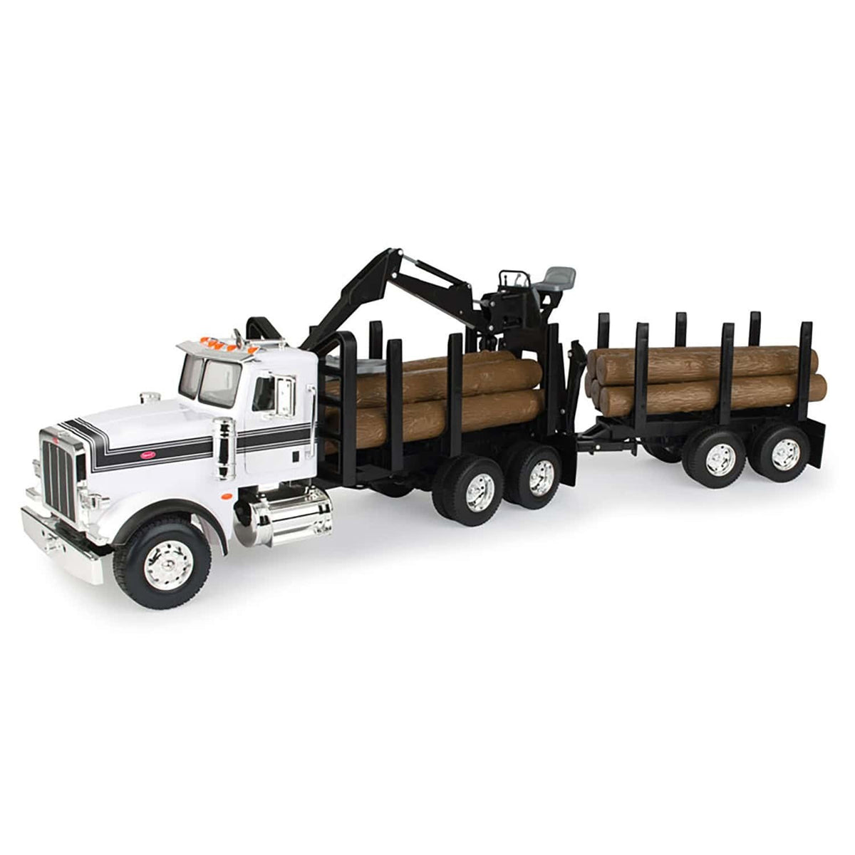 Tomy ERTL Big Farm 1:16 Peterbilt 367 Logging Truck