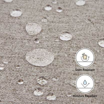 Babyletto Naka Storage Ottoman in Eco-Performance Fabric | Water Repellent & Stain Resistant