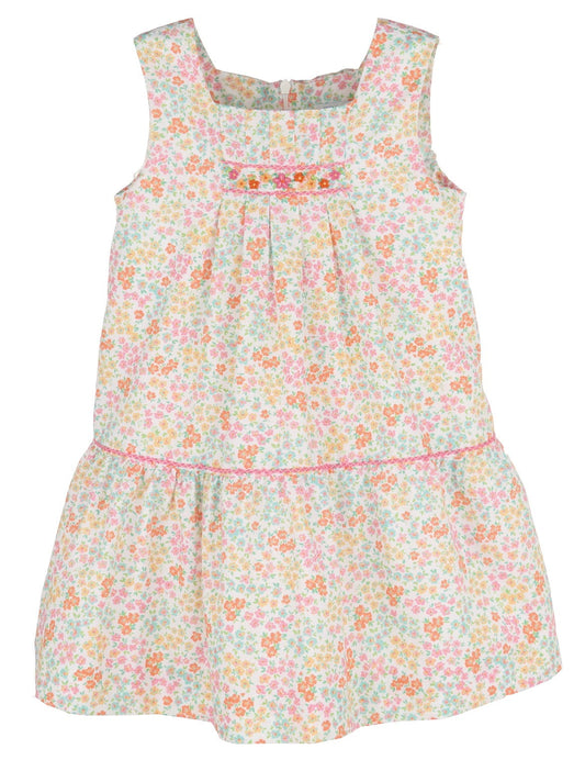 Luli & Me Orange / 2 Toddler Luli & Me Easter Garden Dress