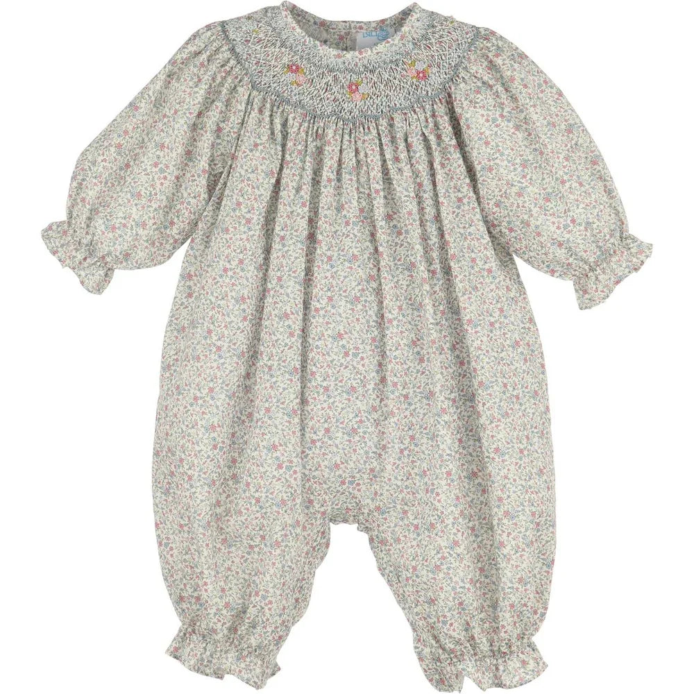 Luli & Me Infant Girl Blue / 12 Mo Luli & Me Fall Blossom Girls Bubble