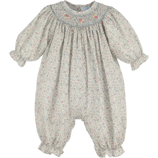 Luli & Me Infant Girl Blue / 12 Mo Luli & Me Fall Blossom Girls Bubble