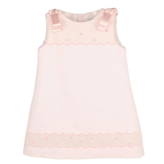 Luli & MeLuli & Me Pique Shift Dress - PinkBabysupermarket