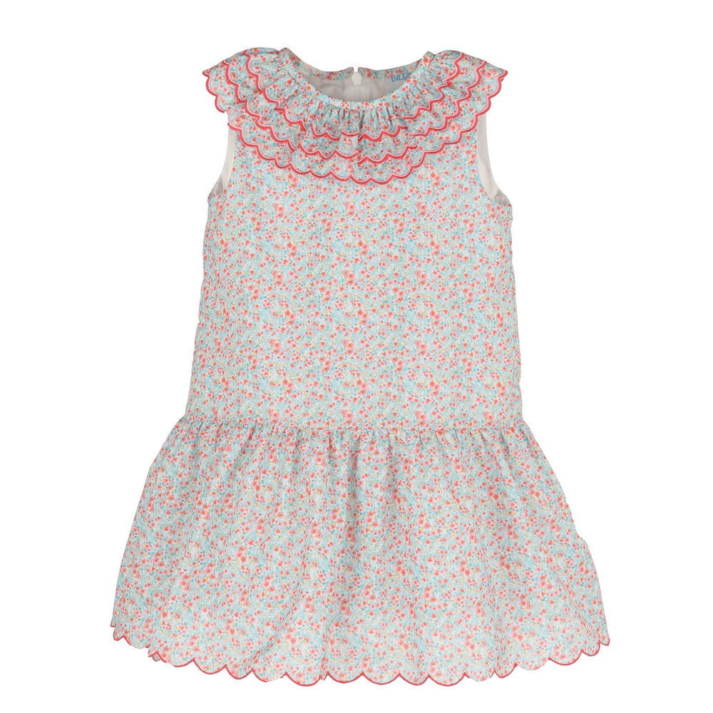 Luli & Me Pink / 4 Luli & Me Sea Coral Dress - Pink