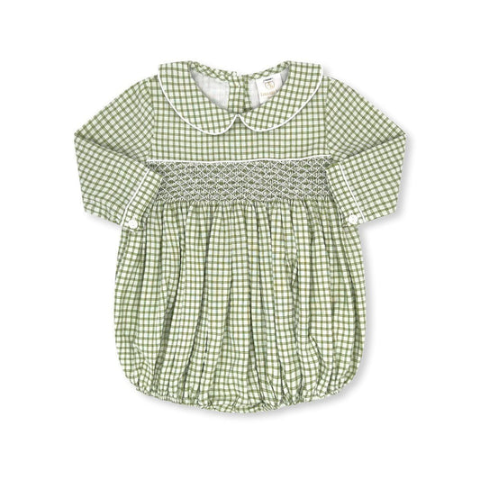 Lullaby Set Infant 6 Mo / Grove Park Green Windowpane Lullaby Set Boys Windsor Bubble - Grove Park Green Windowpane