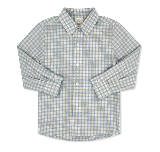Lullaby Set Brees Button Down Shirt-Sturbridge Plaid