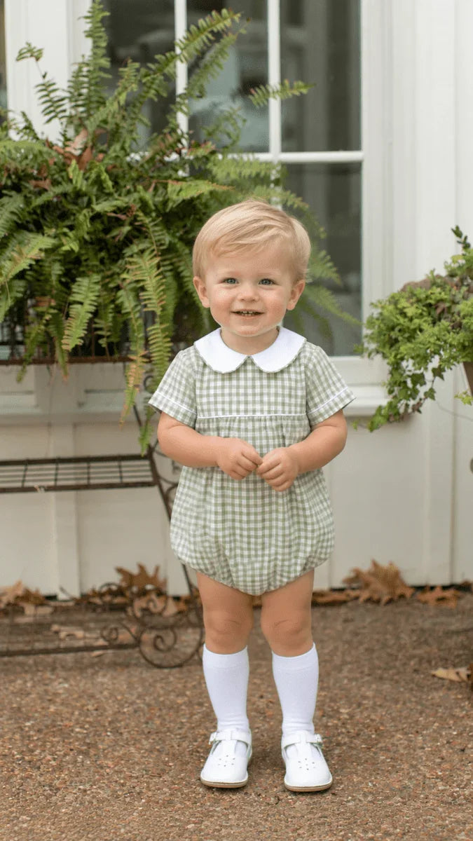 Lullaby Set Infant Boy Lullaby Set Covington Bubble - Pinecrest Plaid