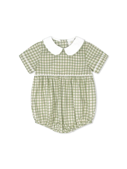 Lullaby Set Infant Boy Pinecrest Plaid / 3 Mo Lullaby Set Covington Bubble - Pinecrest Plaid