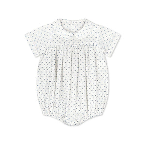 Lullaby Set Covington Bubble - Spring Blue Swiss Dot babysupermarket